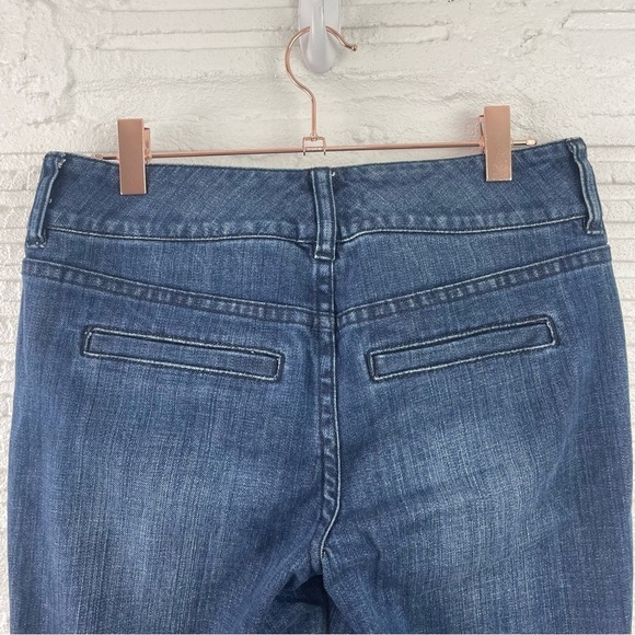 Cache 90s Y2K Medium Wash 2 Button Trouser Jeans Flare Leg Size 0 - Picture 8 of 11